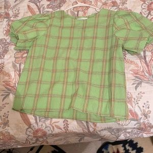 Green shirt